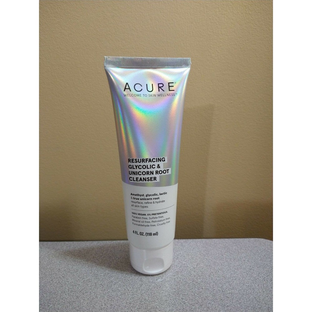 Acure Unicorn Root Vegan Facial Cleanser 4 oz